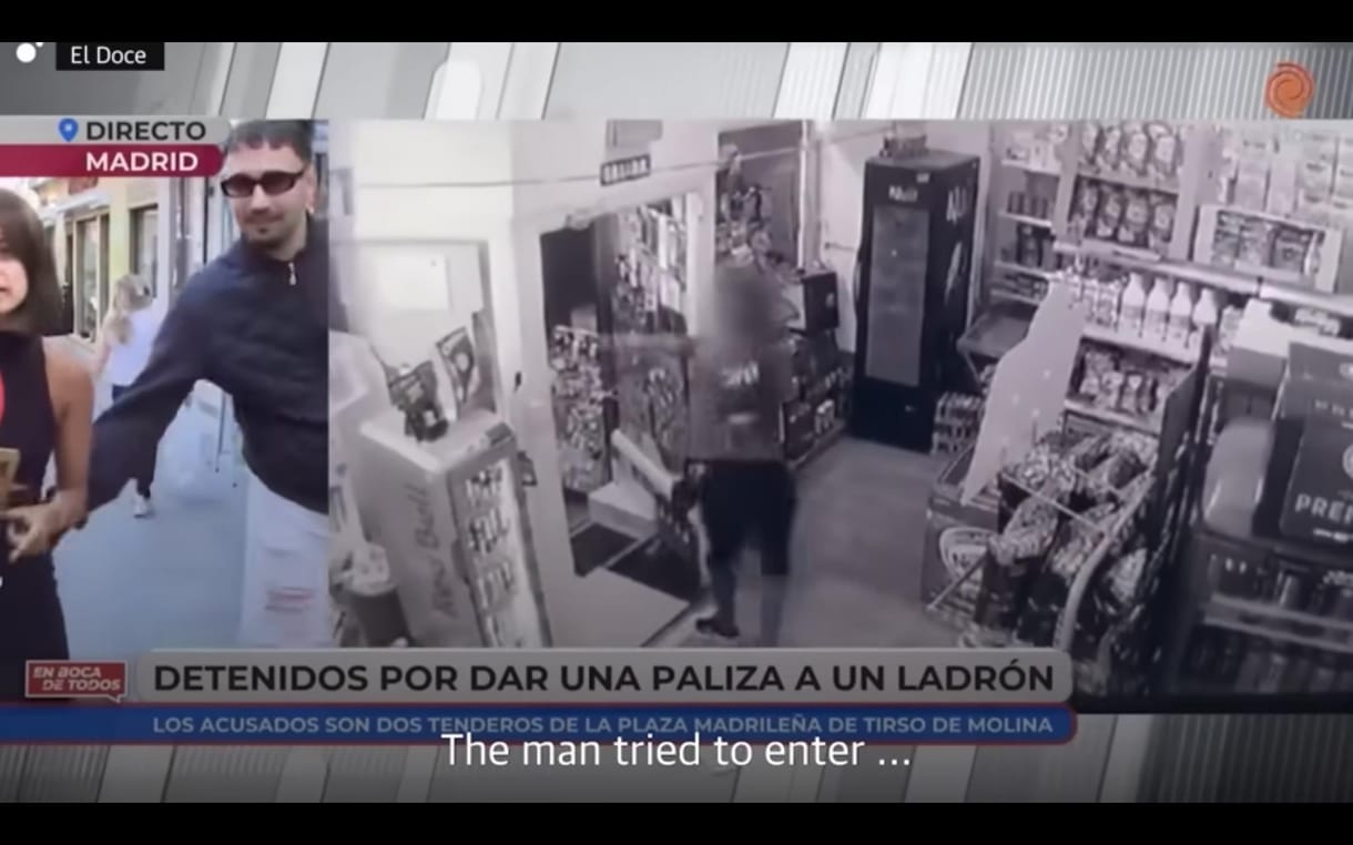 Élő adásban zaklatott egy spanyol riportert egy járókelő - videó