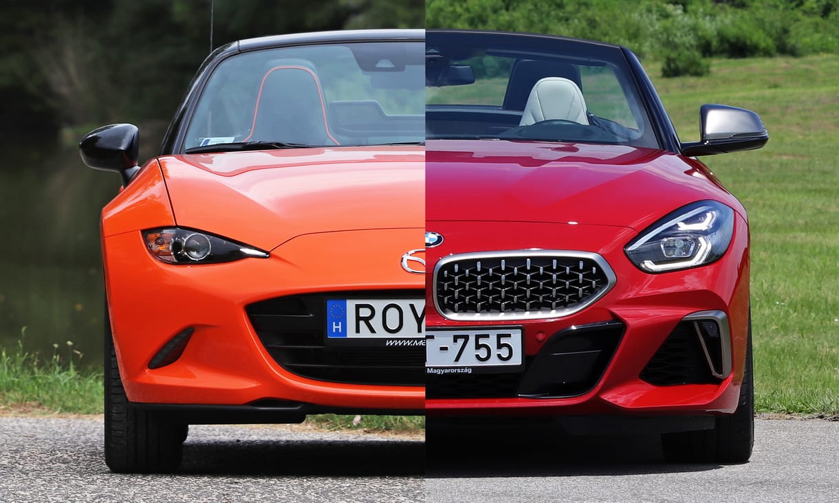 Merjünk kicsit álmodni: Z4-es BMW-ket eresztettünk össze egy spéci Mazda MX-5-tel