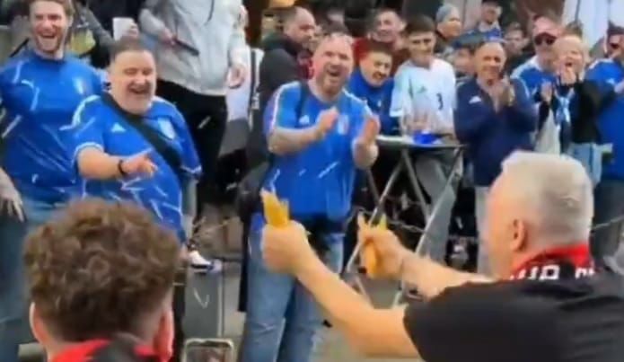 Nincs annál nagyobb kegyetlenség egy olasznak, mint amit az albán szurkolók tettek
