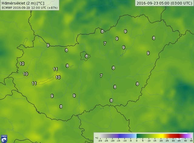 Csípős hajnalok jönnek, tényleg megjött az ősz