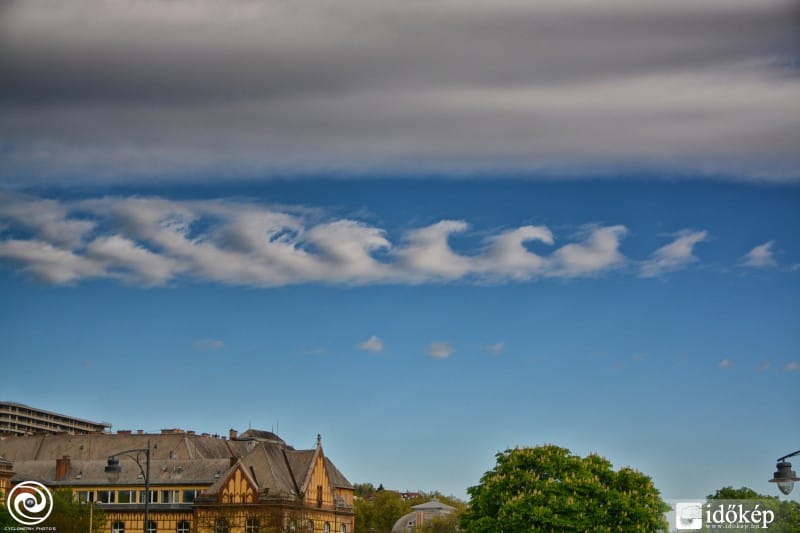 Kelvin-Helmholtz felhőket fotóztak Budapesten