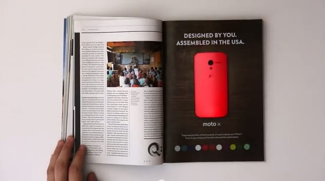 Egy valóban meglepő hirdetés, amilyet még biztosan nem látott nyomtatott magazinban