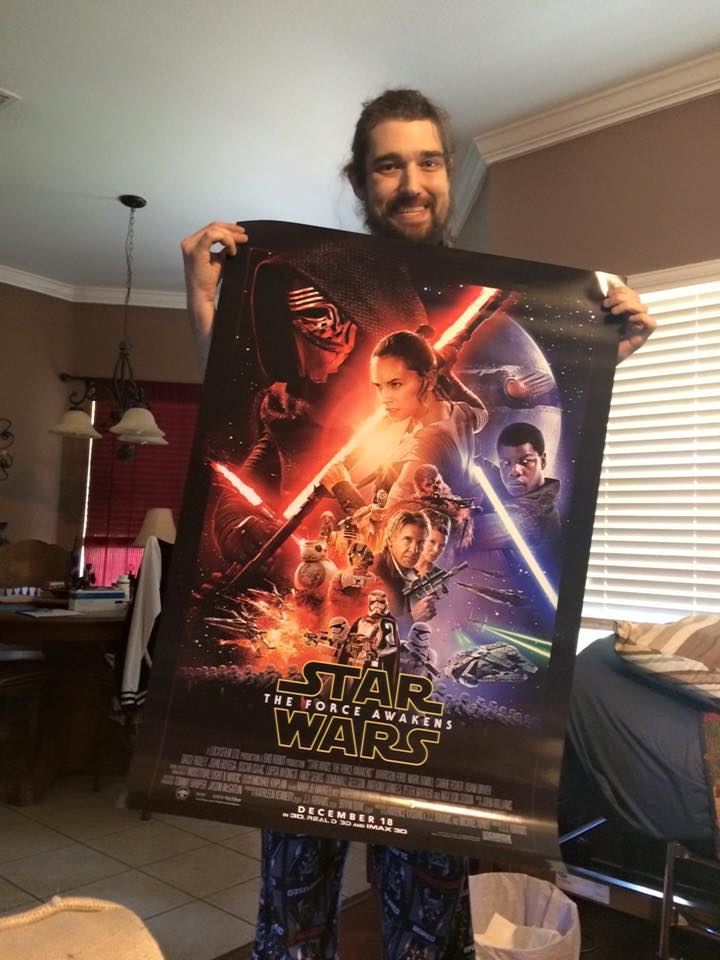 Valóra vált az álom, a haldokló rajongó megnézhette az új Star Warst