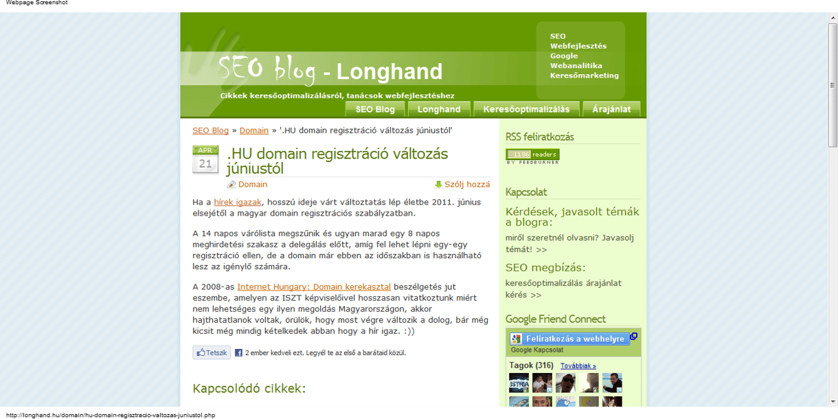 Változás lesz a magyar domain regisztrációs szabályzatában