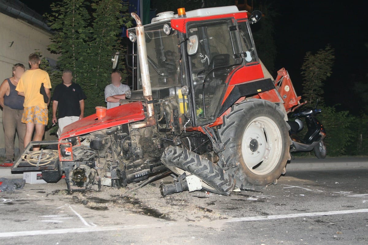 Újra járható a traktorbaleset miatt lezárt 43-as út