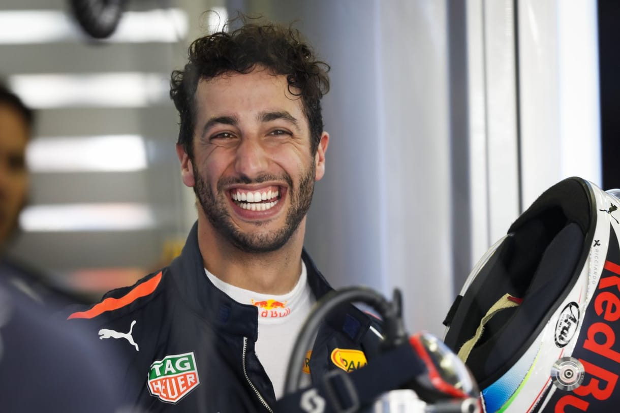 Daniel Ricciardo most önre mosolyoghat