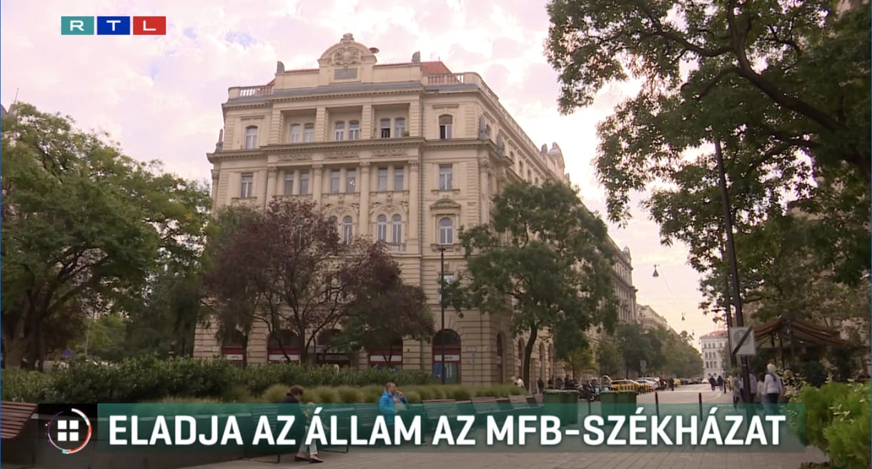 7,5 milliárdért árulja az állam a Magyar Fejlesztési Bank székházát