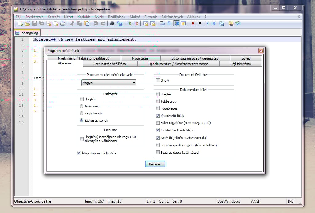 Már letölthető a legújabb a Notepad++ 6.0!