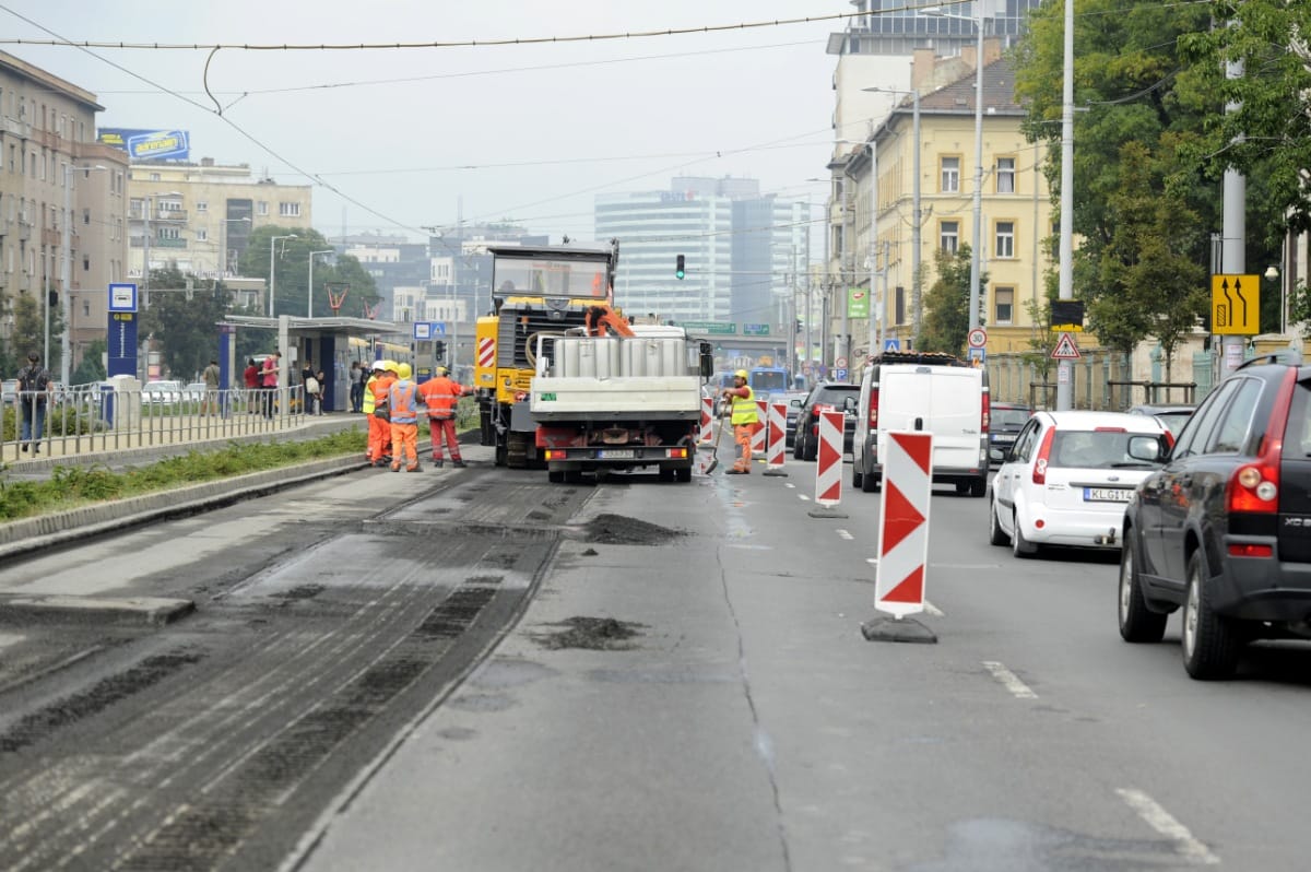 BKK: nem fércmunkát végeznek a Róbert Károly körúton, hosszú távra szól a felújítás
