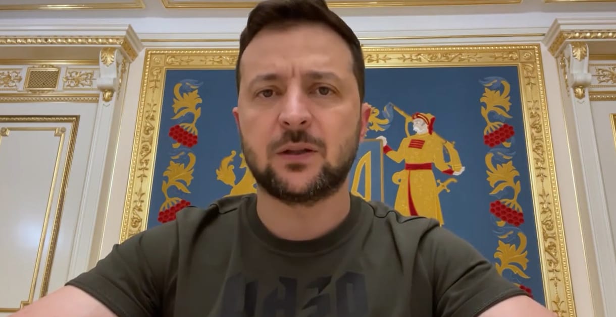 Videón cáfolta állítólagos kórházi kezelését Zelenszkij