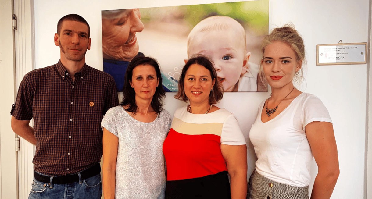 Rácz Zsófia végül találkozott a fiatal tanárokkal