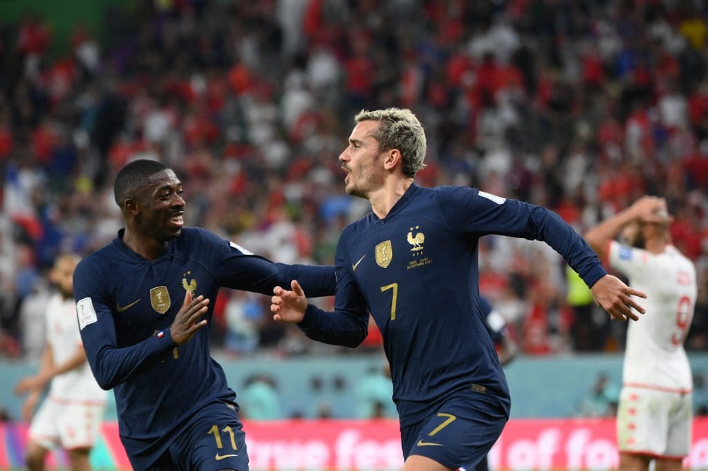 Megóvta Franciaország Griezmann elvett gólja miatt a Tunézia ellen játszott meccset
