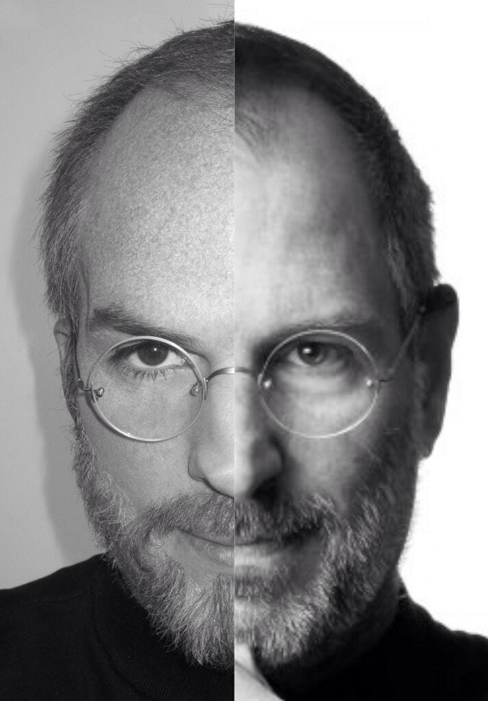 Fotó: meglepő hasonlóság Kutcher és Jobs között