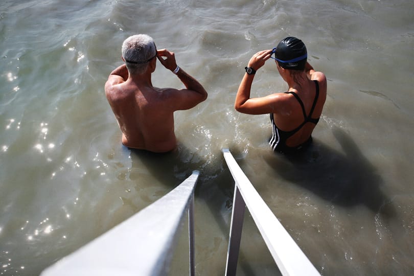 Megint elhalasztják a Balaton-átúszást