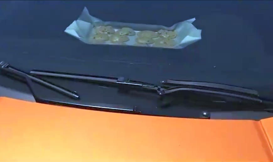 Akkor a hőség, hogy a Lamborghiniben is simán megsül a keksz – videó