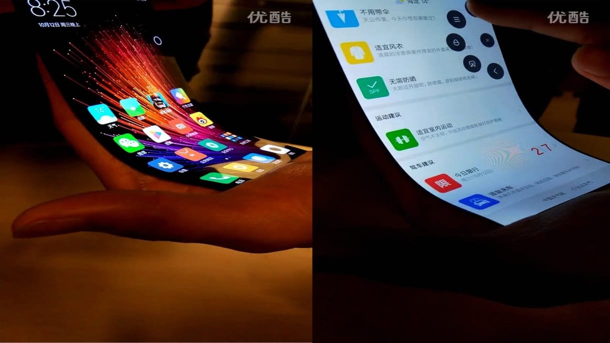 Kiszivárgott videó: egy tényleg hajlítható telefon a Xiaomitól
