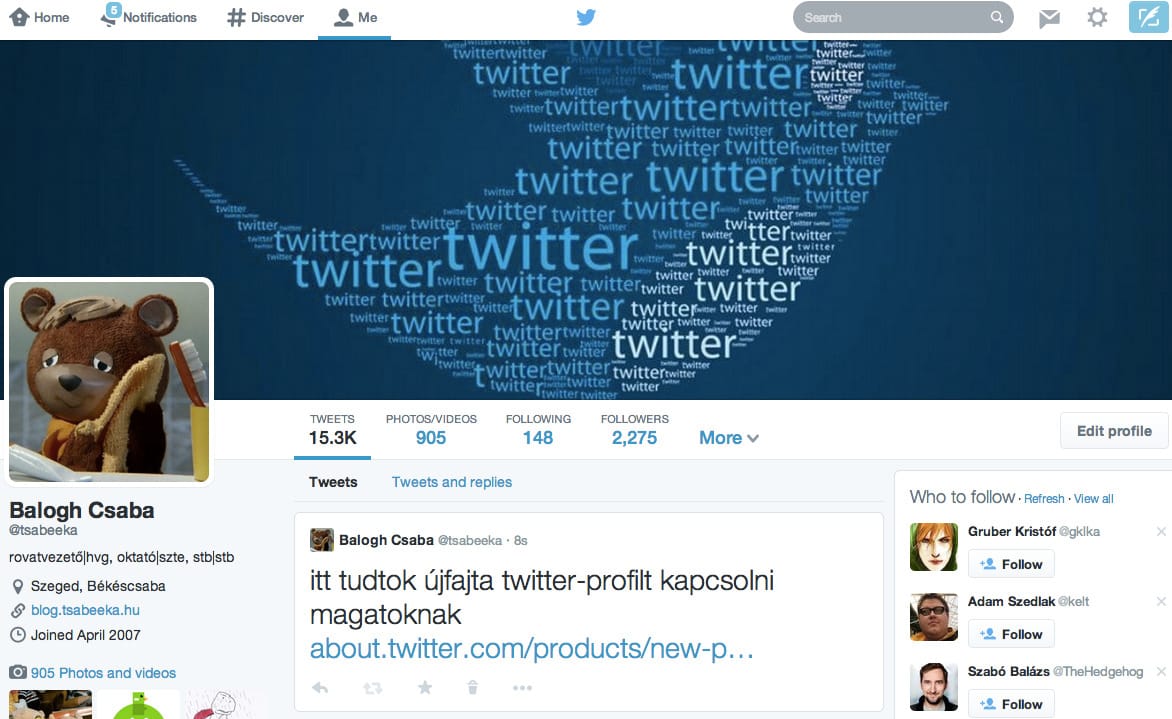 Itt kapcsolhatja be az új Twittert