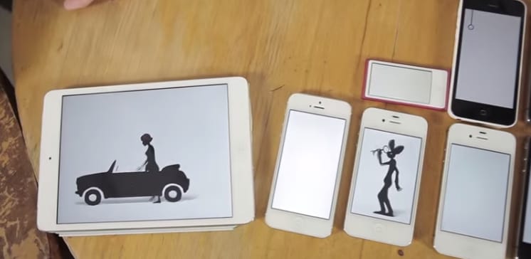 Elképesztő animáció telefonon, táblagépen, notebookon