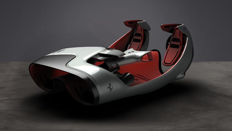 Így nézhetnek ki a Ferrarik 2040-ben – fotók