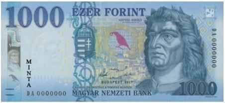 Új bankjegy kerül forgalomba a héten