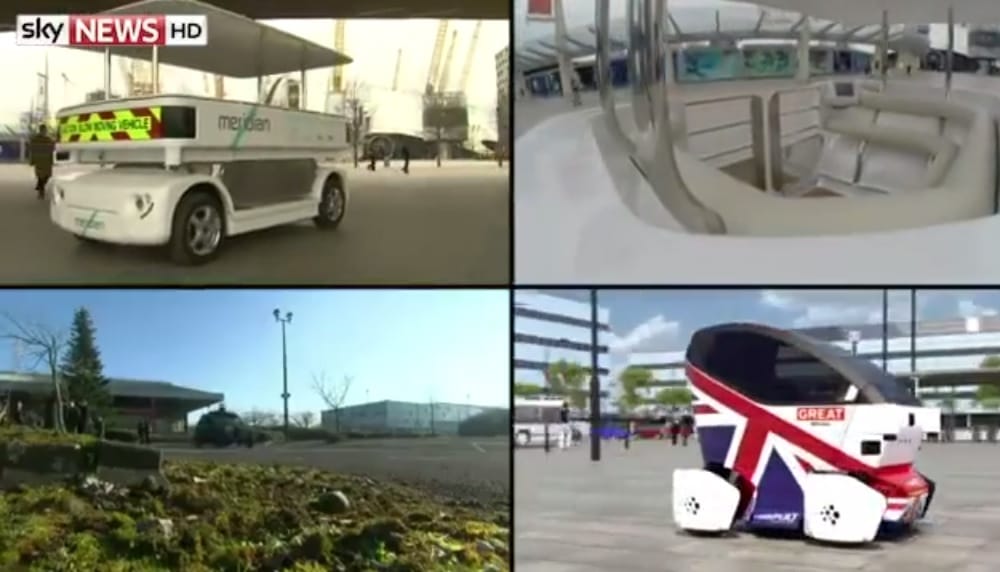 Videó: Már tesztelik a vezető nélküli autókat Nagy-Britanniában