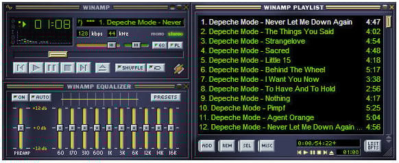Teljesen megújult a legendás Winamp zenelejátszó