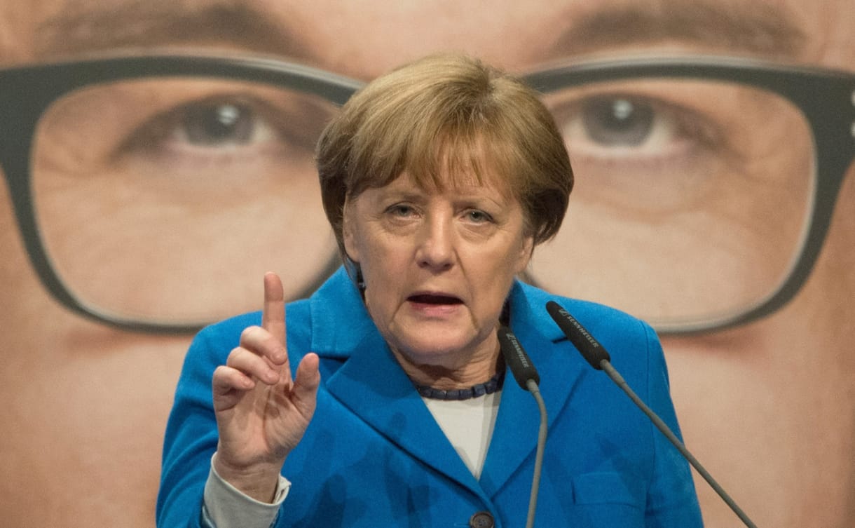 Nagy pofont kaphat ma Merkel a németektől