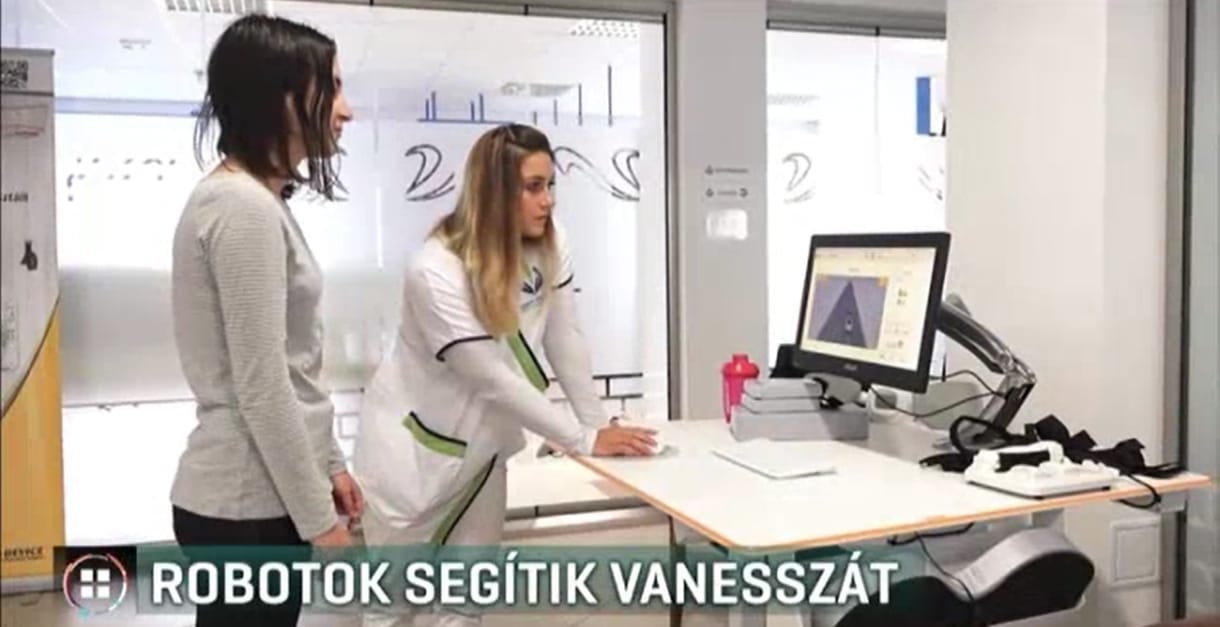 Robotokkal gyógyul az autóbalesetben megsérült Burkus Vanessza