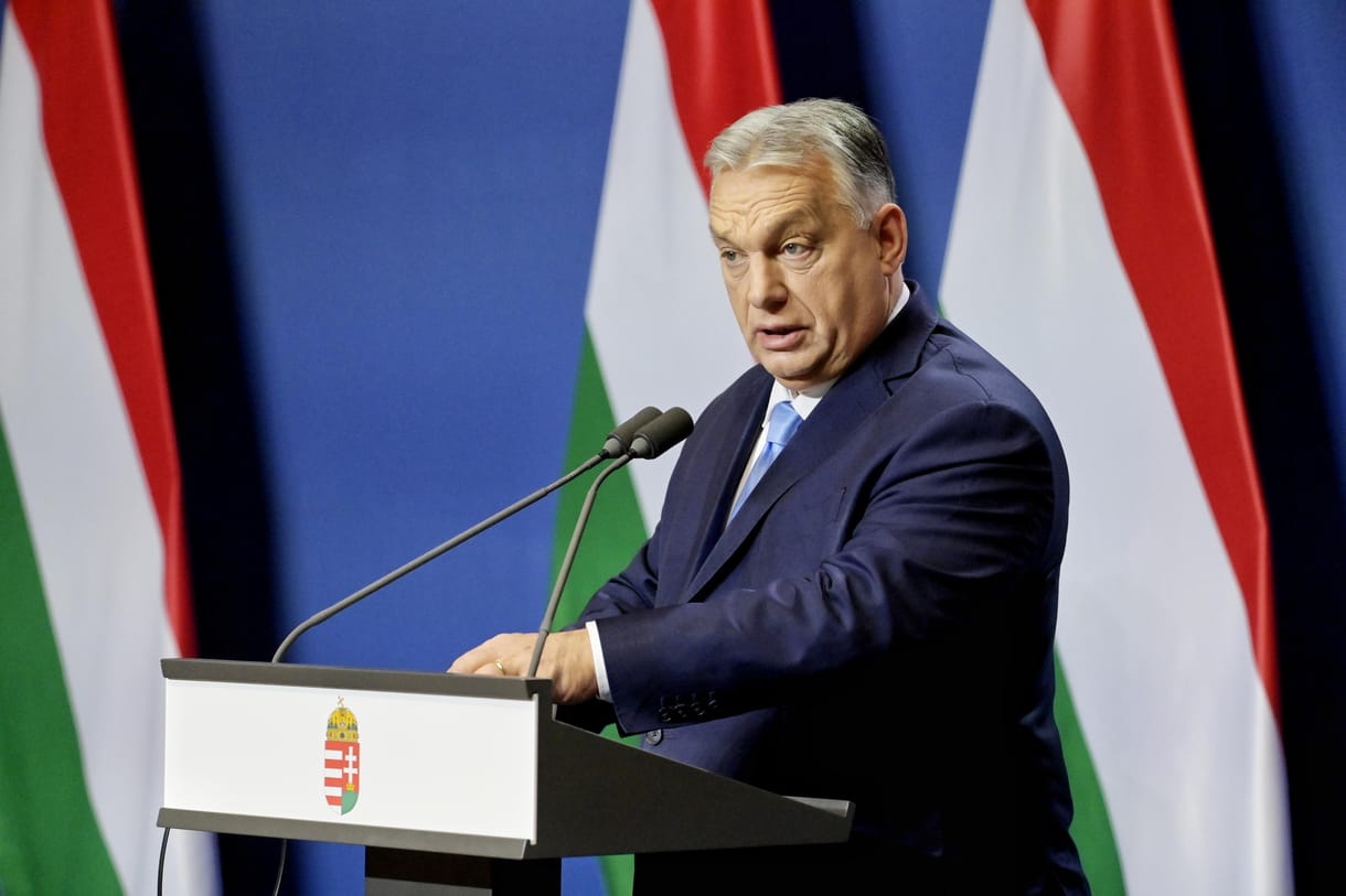 Orbán Viktor: Sosem fogok olyannal vitatkozni, akinek a gazdái Brüsszelben vannak