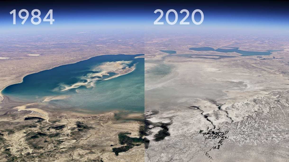 Már a Google Earthben is látható, mit művelt eddig a bolygóval a klímaváltozás
