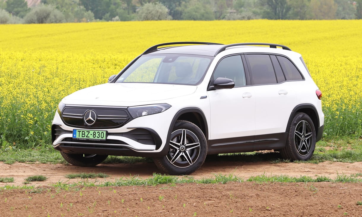 Az első magyar villanyautó: teszten a kecskeméti Mercedes EQB