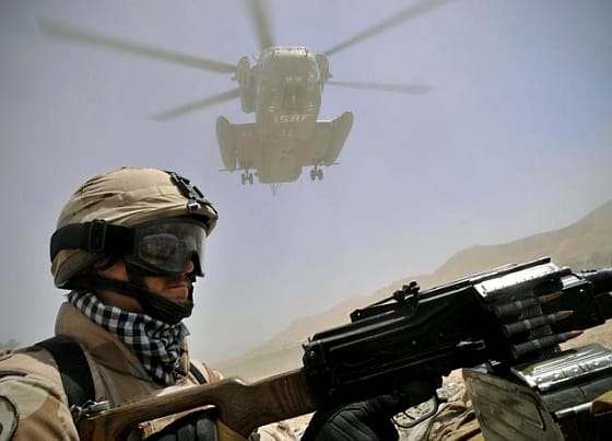 Lezuhant egy NATO-helikopter Afganisztánban