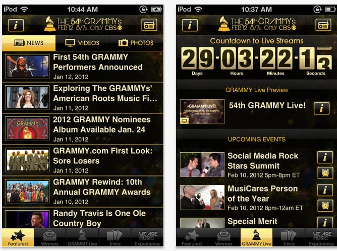 Mindent megtudhat a GRAMMY 2012 kulisszatitkairól