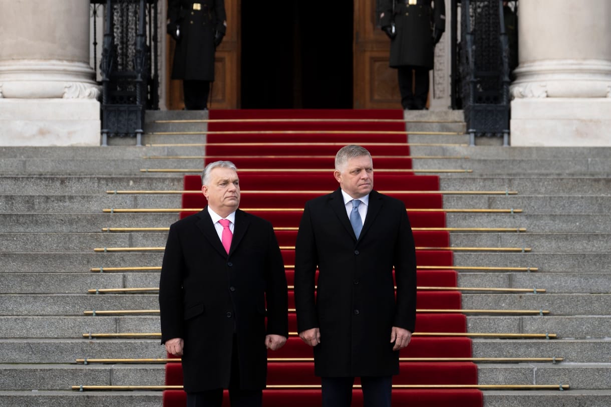 Így fogadta Orbán Viktor Robert Ficót Budapesten – képek