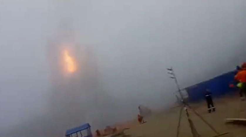 Tűzbe borult a Gazprom egyik szibériai gázfinomítója – videó