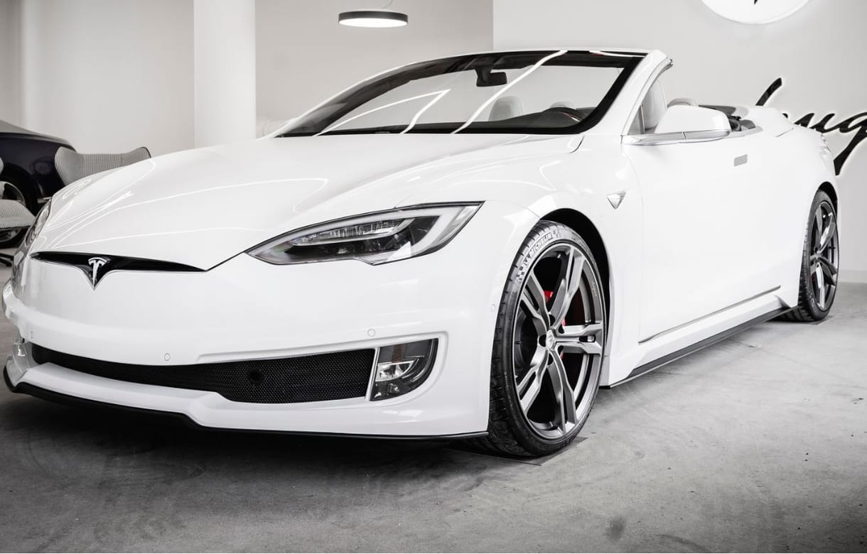 Az eddigi legszebb kabriót csinálták az olaszok a Tesla Model S-ből