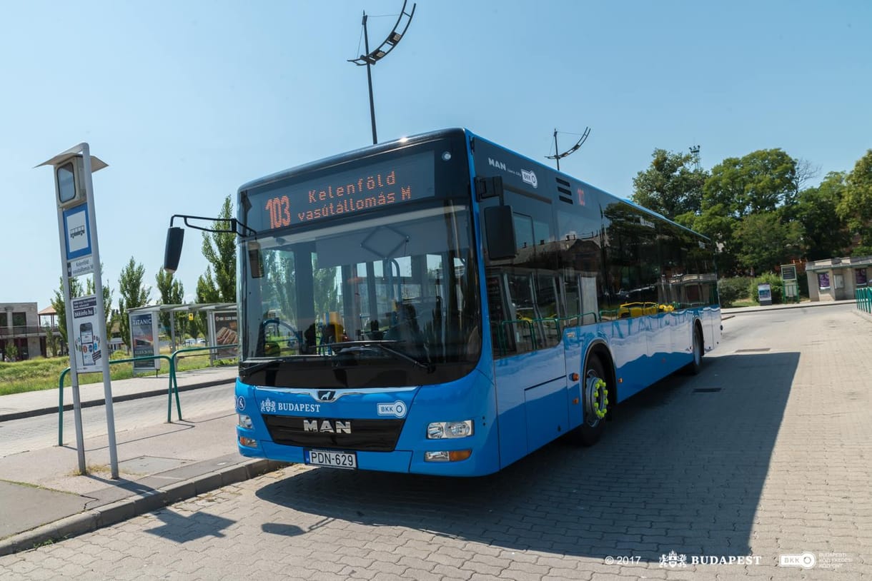 Új buszokat állítottak forgalomba Budapesten – fotó