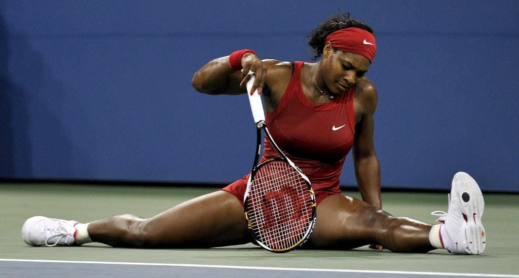 Serena Williams megsérült