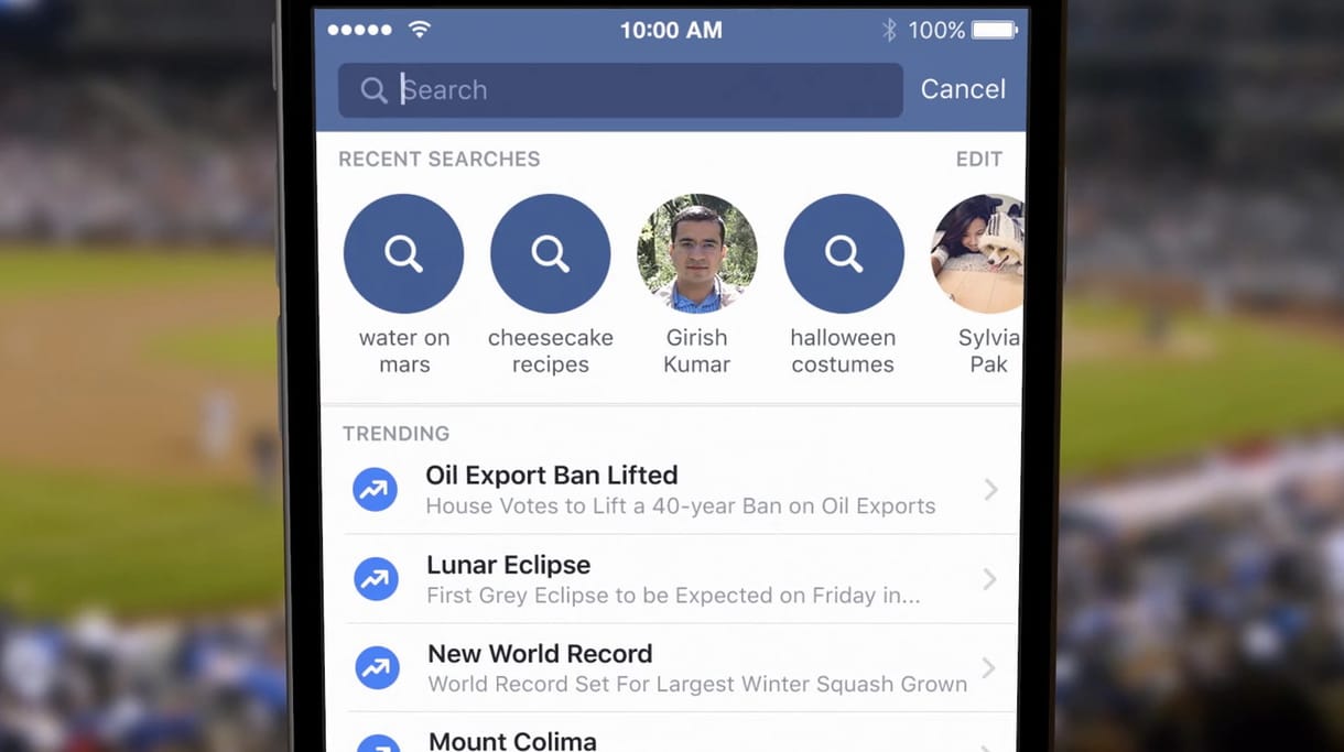 Végre kap egy normális keresőt a Facebook