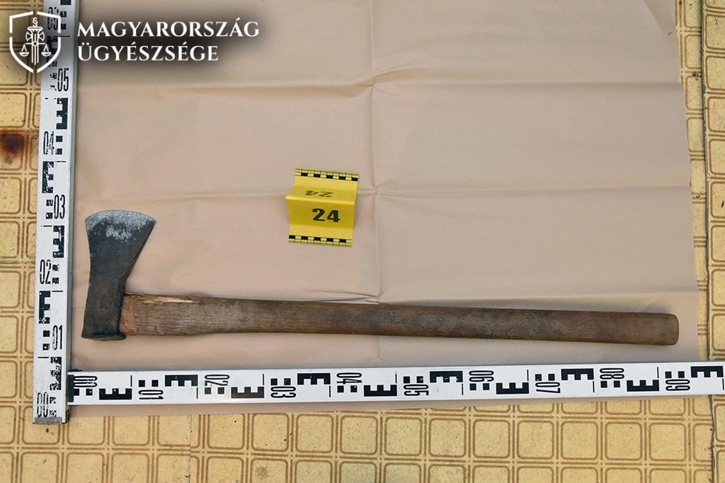Baltával gyilkolta meg édesanyját egy 14 éves fiú