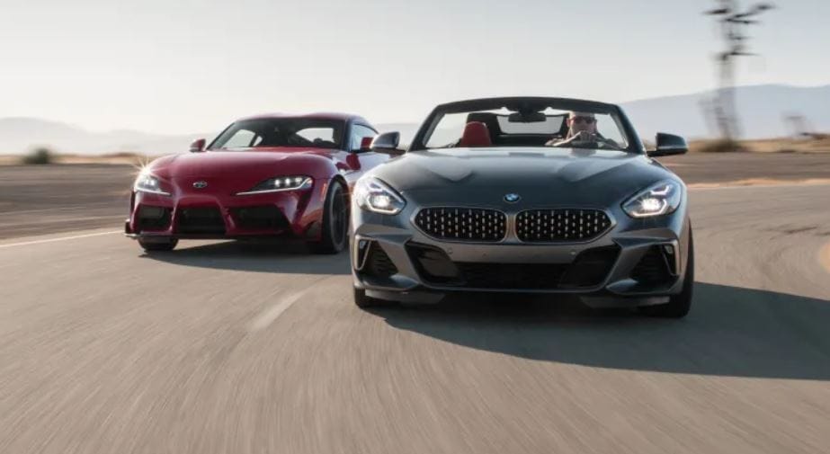 Ahogy jöttek, úgy mehetnek: a Toyota Supra együtt búcsúzhat a BMW Z4-gyel