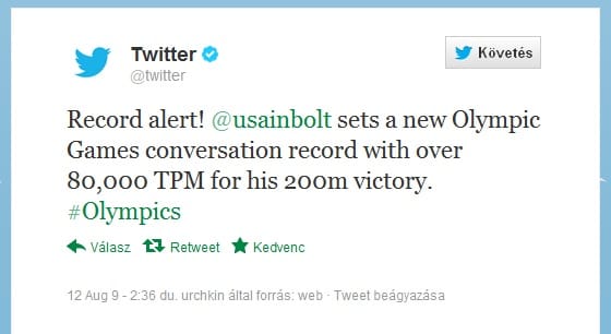 Futás után döntött rekordot Usain Bolt