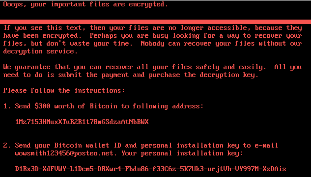Újra betört Ukrajnába a Petya zsarolóvírus, de állítólag megfogták