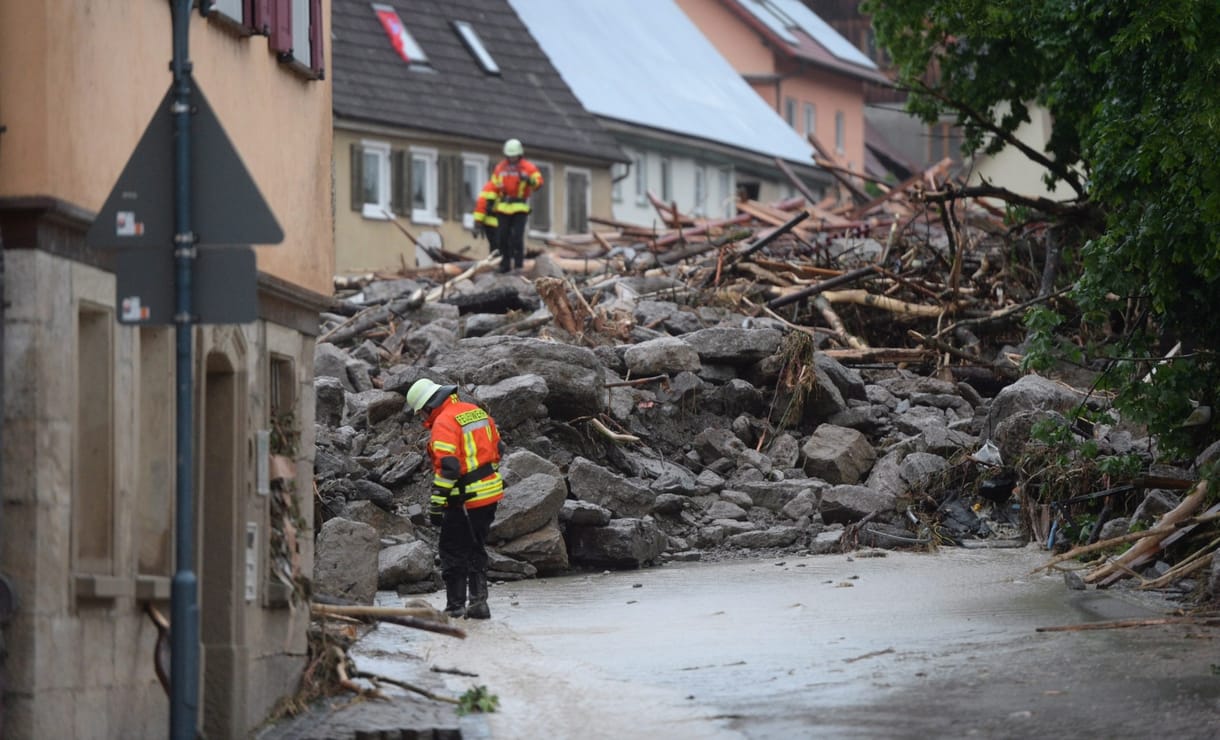 Óriási pusztítást végzett Németországban az esőből lett árvíz – fotók