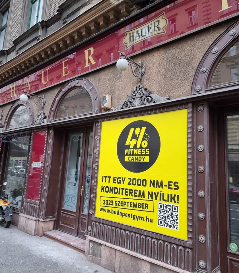 A Hauer helyén fitneszterem nyílik, egy kínai étterem lett volna a másik opció