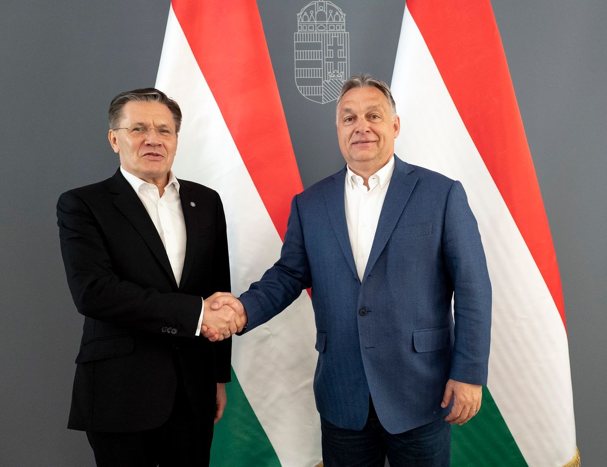 Orbán a Roszatom-vezért fogadta: 