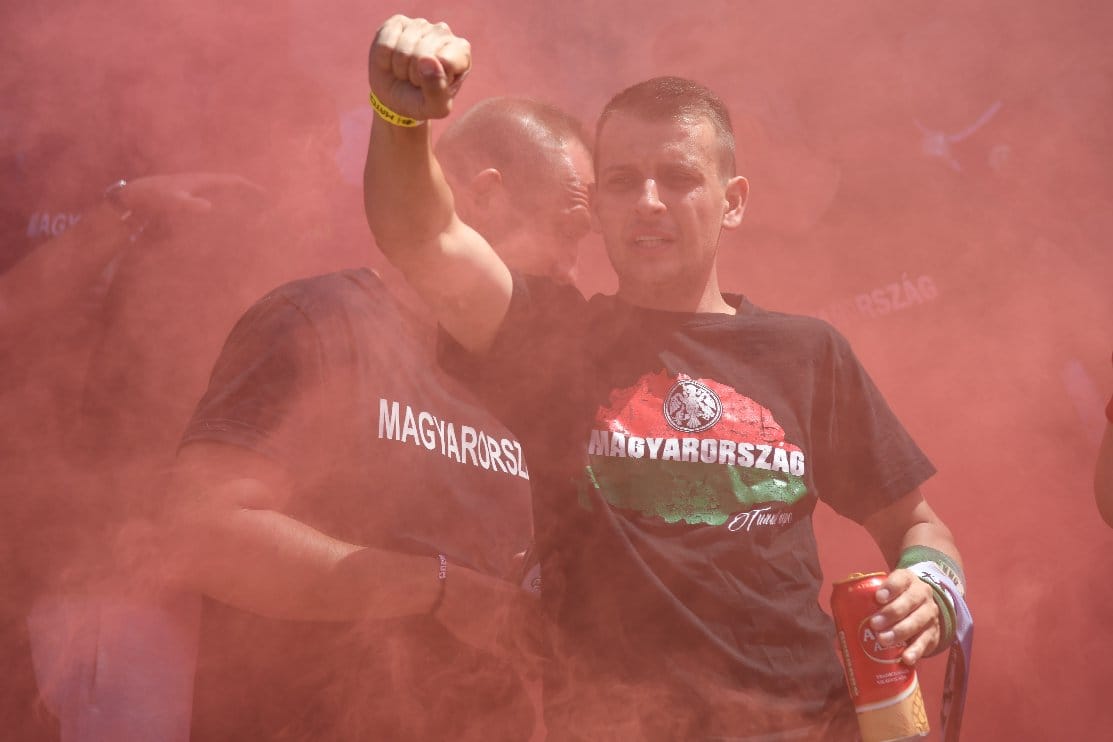 Összesen 56 emberrel szemben indult rendőrségi eljárás a foci-Eb budapesti meccsein