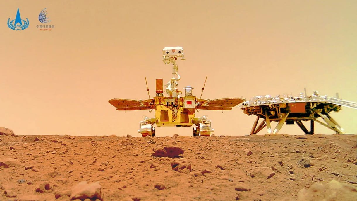Teljesítette küldetését a kínai Mars-járó, ezért új területre merészkedik