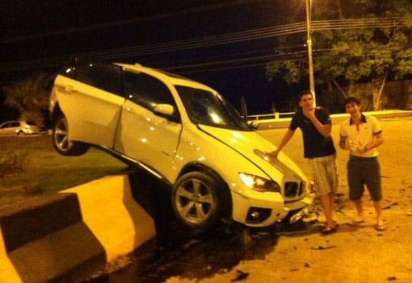Csúnyán végezte egy X6-os BMW Brazíliában – fotó