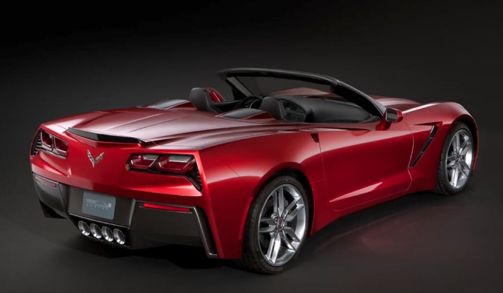 Itt a kabrió Corvette Stingray is